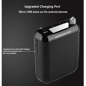 Professional Wired Loudspeaker Headset Microphone Speaker for anchor, Emcee,