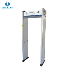 Cheap Temperature Measuring 6 Zone Infrared Sensor Walk Through Gate for sale