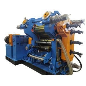 4-roller PLC rubber calender with precise control of thickness rubber material