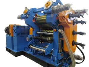 Cheap 4-roller PLC rubber calender with precise control of thickness rubber material and stable cooling system for sale
