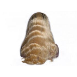 10A Grade Blonde Ombre Lace Front Wig Three Sizes Adjustable Strap And Combs