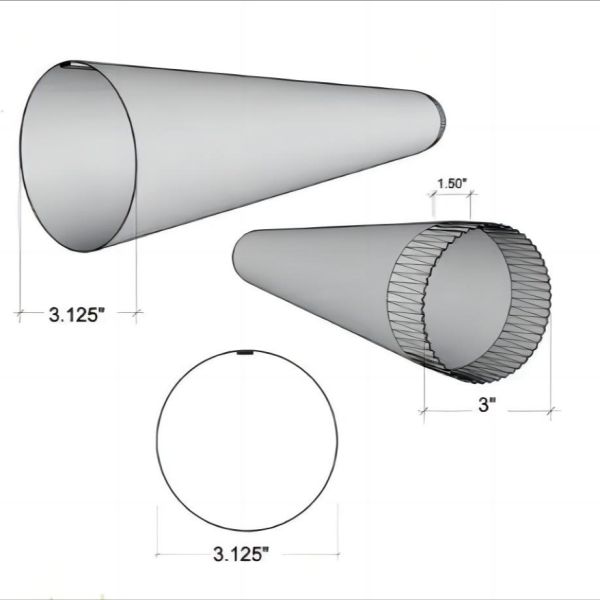 3 Inches Diameter Metal Steel Aluminium Round Rain Downspout Pipe Roll Forming Machine