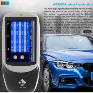 8-Angle Spectrophotometer SG DC CV MS3008 Car Paint Inspection Device for