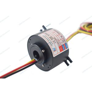 Industrial Standard Through Bore 3 Wire Slip Ring Collector With Electrical