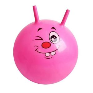 Unisex Ride Toys Kids Bouncy Hopper Jumping Inflatable Bouncer Ball