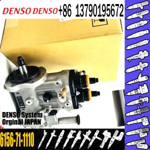 Original PC400-7 excavator SAA6D125 engine fuel injection pump 6156-71-1110