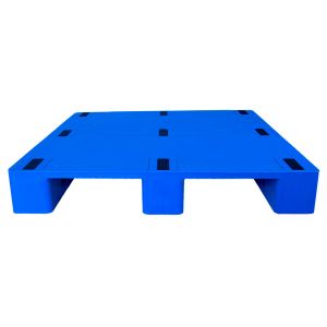 Single Faced Heavy Weight Plastic Pallet 1200x1000mm Customized OEM Solutions