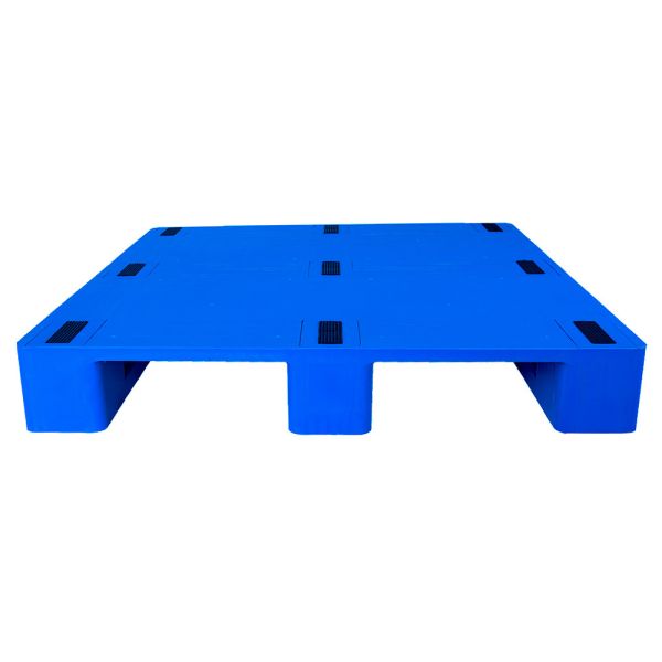 Single Faced Heavy Weight Plastic Pallet 1200x1000mm Customized OEM Solutions