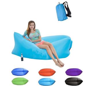 China Inflatable Lounger Air Sofa Hammock Portable: Waterproof Anti Air Leaking Design - Pillow Shape The Top on sale