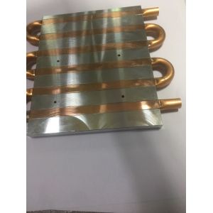 SGS Copper Pipe Heat Sink Soldering Cooling Disc For Projector / Computer