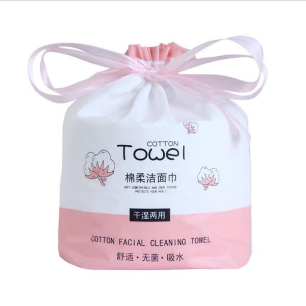 Quality disposable organic biodegradable nonwoven square face compressed towel wholesale