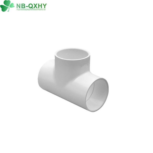 Quality PVC UPVC Pipe Tee Sch40 Fittings Water Supply Joint Customized Request UV Protection wholesale