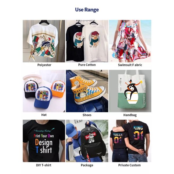 Multicolor PET Film DTF Printer , Automatic A3 White Ink DTF Printer