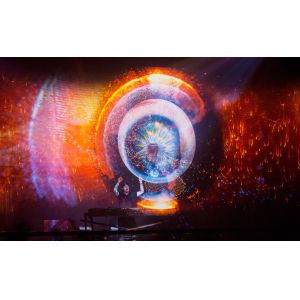 8x30m Hologram Mesh Stage Projection Screen 3D Holographic Magic Floating Holo