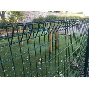 Garden Brc 1.0m Height Welded Mesh Fence Post Thickness 1.5mm-3.0mm