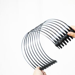 Plastic Polypropylene PE Unidirectional Uniaxial Tensile Plastic Geogrid For