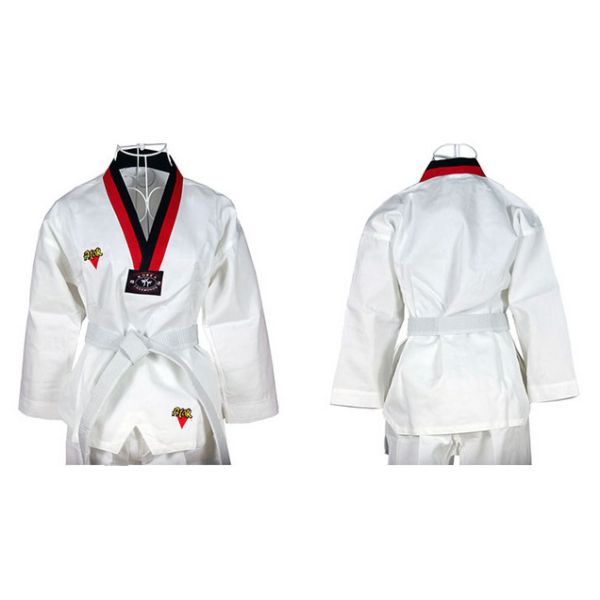 Quality 110-180cm white  Custom taekwondo clothes uniform suits manufacturer wholesale