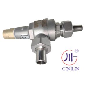 China Special Gas DN25 Full Open PTFE Cryogenic Safety Valve For LIN LOX LAR LNG Tank on sale