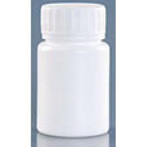 30G Medicine PE Empty Plastic Containers For Capsule Tablet Wide Mouth