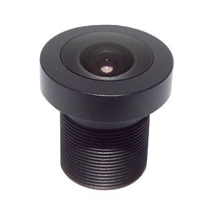 China 1/2.7 2.6mm F1.8 3Megapixel M12x0.5 S-mount 162degree wide angle prime lens for security cameras on sale