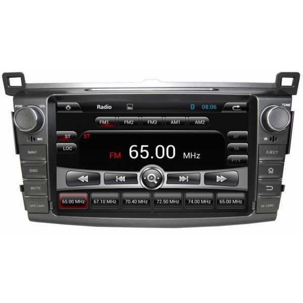 Ouchuangbo Auto Stereo DVD Multimedia Kit for Toyota RAV4 2013 Android 4.2 GPS Navigation iPod USB SD 3G Wifi OCB-8017
