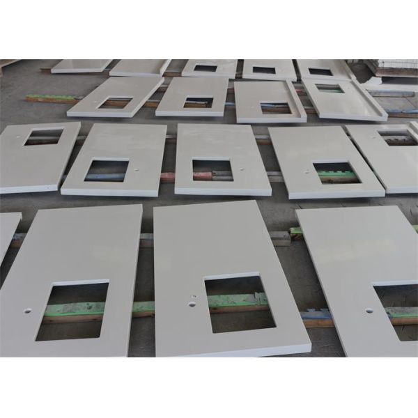 Quality White Sparkle Solid Engineered Quartz Countertop Artificial Galaxy Stone wholesale