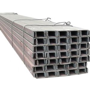 63 X 40 4x2 Galvanized U Channel Steel Q345B Iron C Channel