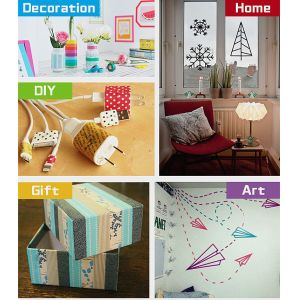 Japanese washi tape,Viscosity strength,non-fading,Waterproof.