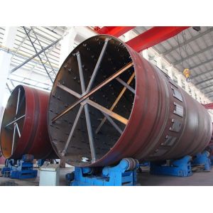 Pengfei 100tph Q235 Rotary Drum Dryer Machine