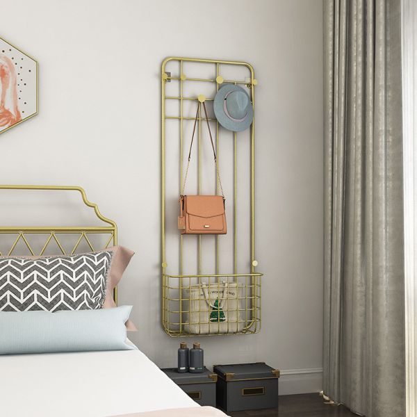 Quality No Perforation Clothes Hanging Frame , H76cm Wire Wall Frame wholesale