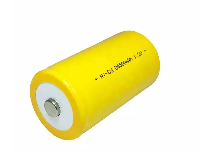 4500mah 1.2 V Nicd Rechargeable Batteries Flat Top For Emergency Lighting High