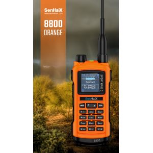 SenHaiX 8800 5W UHF VHF Walkie Talkie with 128 Channels