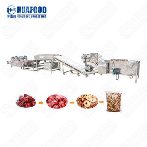 Easy Operation Industry Ultrasonic Fruit Processing Line Mushroom Washing