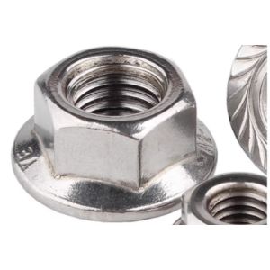 M12 M16 Stainless steel Hexagon Flange Nuts B7 B16 A325 A307 Metal hex Flange