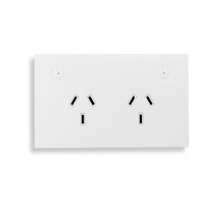 Cheap Smart Au In-wall Outlet Supports Amazon Google&amp;Alexa Speaker Wireless Charging Device Smart Wall Electric Plug for sale