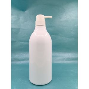 OEM ODM Large Shampoo Bottles , Round Plastic Shower Gel Bottles