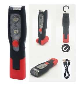 Handheld Rechargeable LED Work Light Camping Inspection LED Flashlight