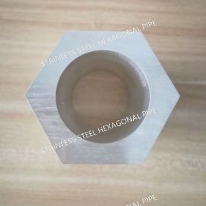 China TP304 Stainless Steel Hexagonal Pipe Tube S14 - S70mm In 6m Length on sale