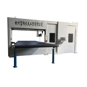5KW Automatic Sponge Rigid Foam Cutting Machine Vertical Revolving Type