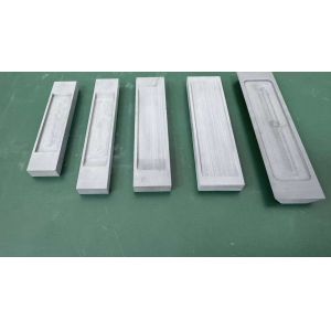 Customized Rectangle Ceramic Boat For Bronzing Plating And Laser Anti-Counterfei