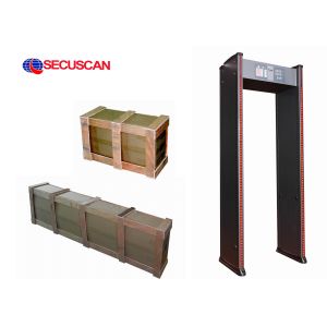 Cheap High Sensitivity 78kg Walk Through Scanner with Alarm System For Prisons for sale