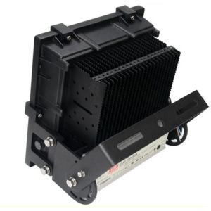 UL DLC 250W Outdoor Led Floodlight / RGBW High Power LED Flood Light Fins Design