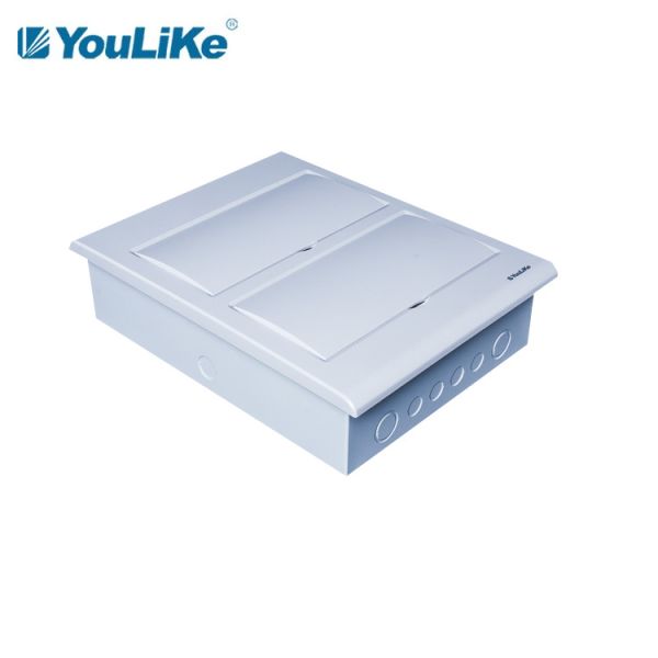 Quality CCC MCB Box Plastic Metal Base MCB Distribution Box Flush Mount wholesale