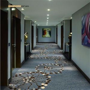 Hallway Handmade Woollen Carpet , Handmade Chinese Wool Rugs OEM Service