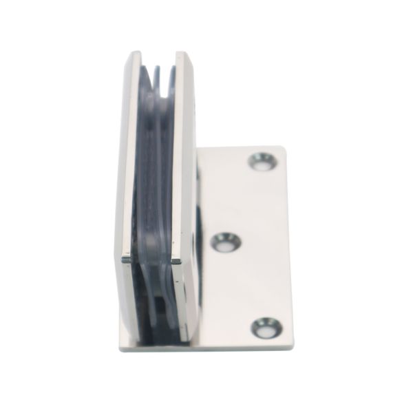 Sliver Chrome Finish Shower Door Hinges for Foldable Glass Door Excellent Value