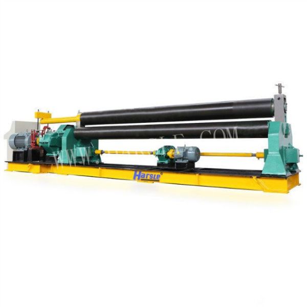 Quality mechanical manual metal sheet steel plate rolling machine with three roller wholesale