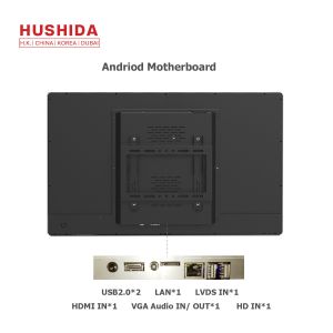 Flat Panel Wall Mounted Advertising Display 32" 220V 1920*1080 Resolution