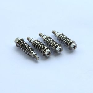 GB Spring Loaded Screw Fasteners Snap Studs M2.5 M3 Soundproof