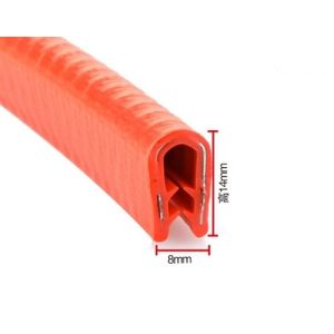 Customize Size PVC Edging Seal Strip for Car Window Glass Black Red White Gray