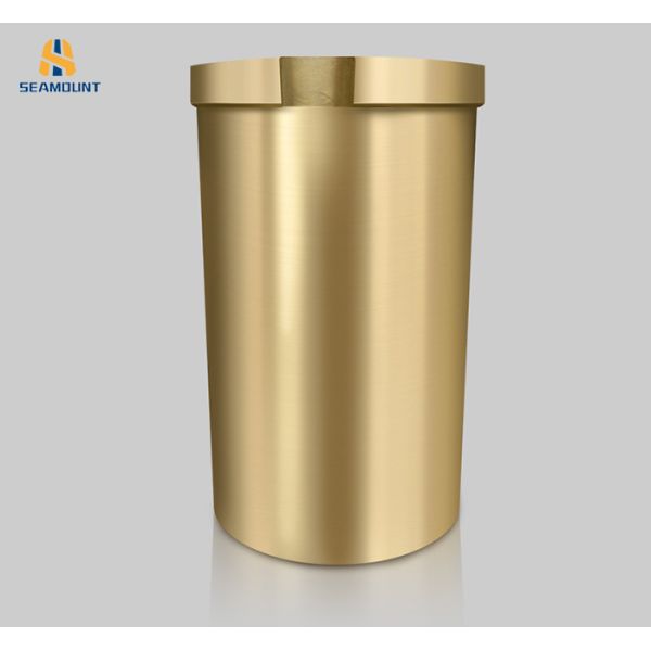 Brass/Bronze Frame Bushing Stone Crusher Parts Small Tolerance Less Than 0.003m